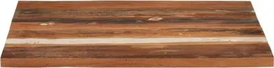 Immagine prodotto di vidaXL Piano del tavolo quadrato 70x70 cm 25-27 mm in legno massiccio di recupero
