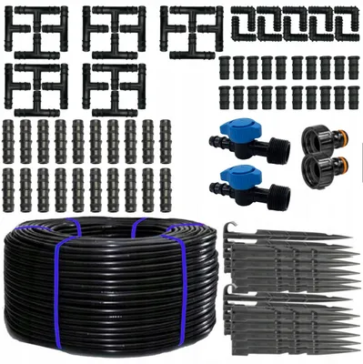 Produktbild von LoveMyGarden 16mm Tropflinie 100m 33cm Abstand für Gartenbewässerung
