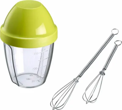 Obrázek produktu pro Sada na šejkrování a míchání, 3 ks, 1 x 3089227A Šejkr "Mix-Egg", 0,25 l, jablko