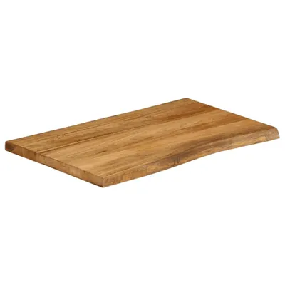 Produktbild von vidaXL Tischplatte mit Baumkante 70x60x2,5 cm Massivholz Mango