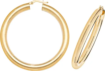Produktbild von 9 Karat (375) Gold Damen - Paar Creolen - 40mm; TRS38380MM40