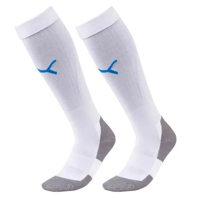 Produktbild von Puma Teamliga Stutzenstrumpf - Weiß / Royal