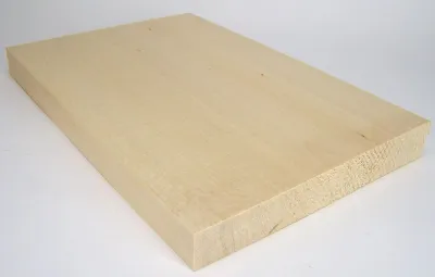 Produktbild von 1 Stück Lindenholz, unbehandelt zum Drechseln und Schnitzen 2,5x20x30 cm