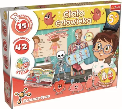 Immagine prodotto di Science 4 You Zestaw edukacyjny Ciało człowieka Trefl