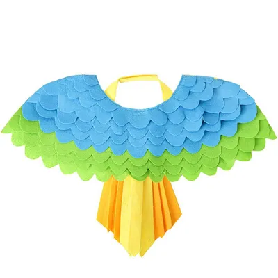 Image de Animaux domestiques Costume Chien Chats Costume en forme d'oiseau Aile d'oiseau feutre vêtement Sniffing Pad pour Halloween ou Noël