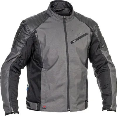 Produktbild von Halvarssons Solberg wasserdichte Motorrad Textiljacke, schwarz/dunkelgrau, 50