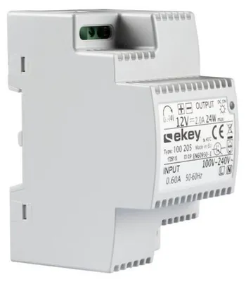 Produktbild von ekey 100205, 24 W, 100 - 240 V, 47 - 63 Hz, 100000 h, Weiß, -10 - 50 °C
