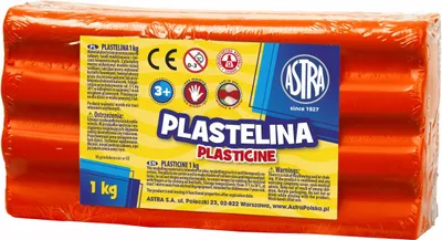 Immagine prodotto di Plastilina 1kg Rosso Astra