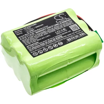 Image de TECHTEK Batterie compatible avec [Hellige] SCB2 Defibrillator remplace 110035