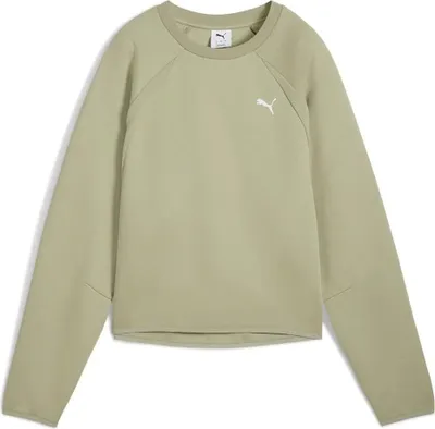 Produktbild von Puma Evostripe Comfort Short Sweatshirt Grün L Damen Grün L