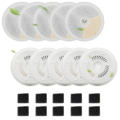 10er-Pack Filterpatronen + Schwämme für Petkit Eversweet Solo
