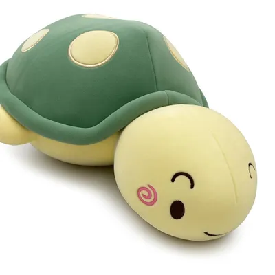 Produktbild von Plüschtier Schildkröte 32 cm Gelb Grün – Weiches Stofftier, Kuscheltier für Kinder