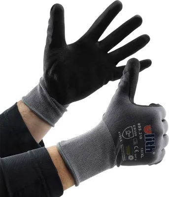 Produktbild von ChiliTec 18185 Profi Arbeits-Handschuhe mit Kautschuk- Beschichtung, 100, Größe 11