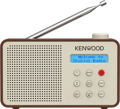 Produktbild von Kenwood CR-M25DAB-T Tragbares DAB+ Radio mit ASA Warnfunktion mocca