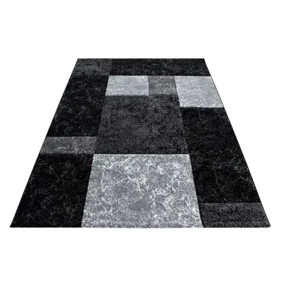 Produktbild von Ayyildiz Hali HAWAII803001330BLACK, Teppich, Polypropylen (PP), Schwarz, Rechteck, 800 mm, 3000 mm