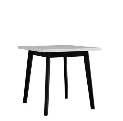Obrázek produktu pro Jídelní stůl 80x80 cm AMES 1 - bílý / černý