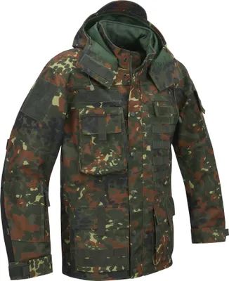 Produktbild von Brandit Performance Outdoor Outdoorjacke Größe 4XL Farbe Flecktarn