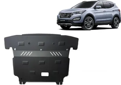 Obrázok produktu pre Oceľový ochranný kryt podvozku pre motor Hyundai Santa Fe
