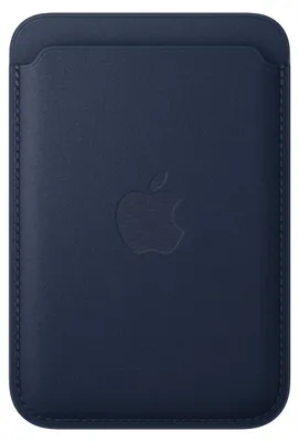 Imagen del producto de FineWoven Wallet MagSafe con función 'Buscar' - Pacific Blue