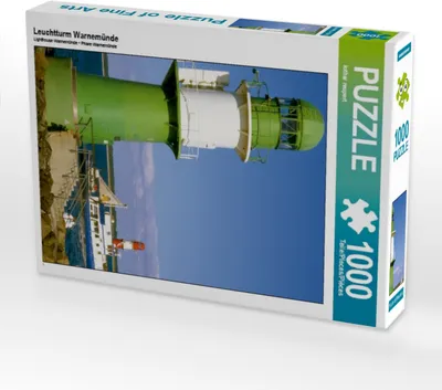 Produktbild von Calvendo Leuchtturm Warnemünde 1000 Teile Puzzle hoch 480x640mm, reupert lothar; 7338111