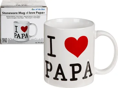 Produktbild von Tasse "I love Papa" im Geschenkkarton | 330 ml