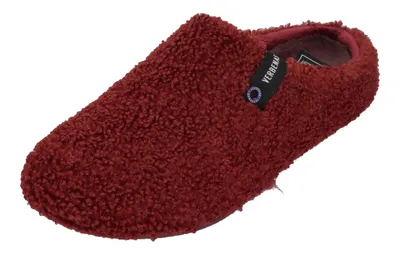 Produktbild von VERBENAS Damen Hausschuhe - YORK NAIROBI - burdeos, Größe:40 EU