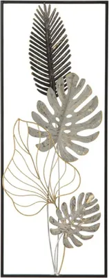 Image de Mauro Ferretti panneau mural Plam 28,5x3x74 cm multicolore
