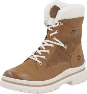 Produktbild von Remonte Damen Leder Stiefelette mit Warmfutter, Weite G & Reißverschluss D0C77, Größe:39 EU, Farbe:Braun