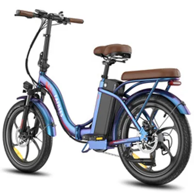 Produktbild von Fafrees F20+ Pro Faltbares Elektrofahrzeug 25 KM/H 36V 25Ah Akku SHIMANO 7-Gang-Schaltung 120 km Reichweite Blau