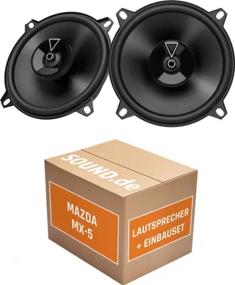 Produktbild von Lautsprecher Boxen Einbaupaket vorne JBL Club3 54F passend für Mazda MX-5 Typ NA | 2x Tief-Mitteltöner mit integriertem Hochtöner 135W MAX