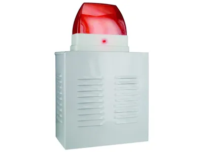 Produktbild von Smartwares SA11D Alarmattrappen-Wandschrank, Rot, Weiß, Wand