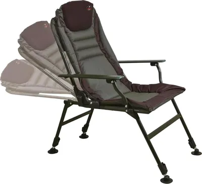 A fishing chair shown against a white background.