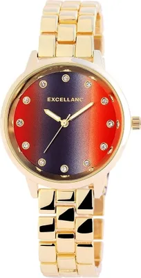 Produktbild von Excellanc Damenuhr mit Metallarmband