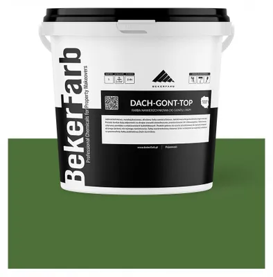 Produktbild von Dachbeschichtung für Schindeln und Dachpappe, Farbe: Grün, Eimergröße: 10 Liter