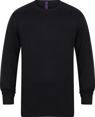 Immagine prodotto di Henbury Herren Strickpullover extra dick RW664 (S) (Marineblau)