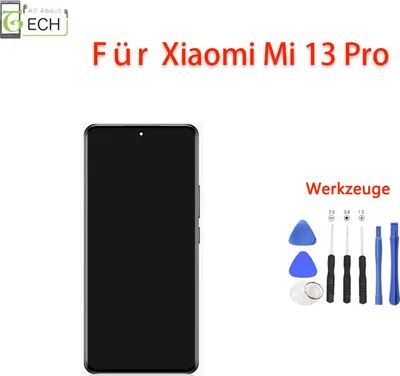 Produktbild von Original Xiaomi Mi 13 Pro 2210132G LCD Display mit Rahmen Bildschirm