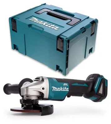 Obrázok produktu pre Bezkartáčová brúska MAKITA 18V 125mm - bez batérie a nabíjačky DGA508ZJJ