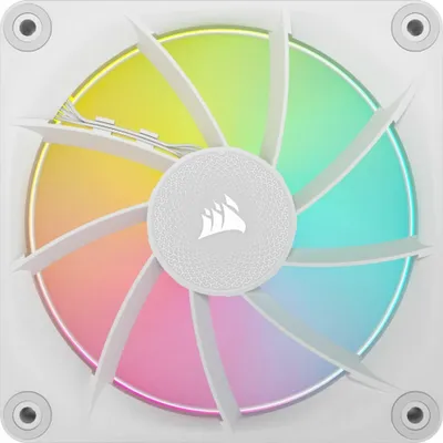 Obrázok produktu pre Corsair iCUE LINK LX120 RGB, Ventilátor, 12 cm, 400 ot/min, 2400 ot/min, Biela