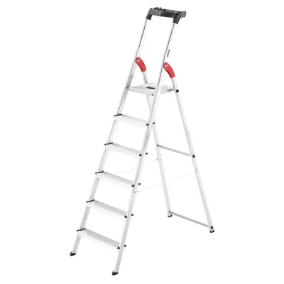 Image de Hailo Échelle de sécurité en aluminium L60 StandardLine 6 échelons
