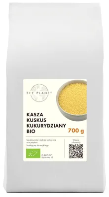 KASZA KUSKUS KUKURYDZIANY BIO 700 g - THE PLANET