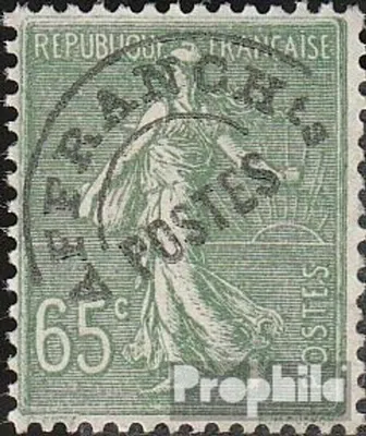 Produktbild von Briefmarken Frankreich 1924 Mi 164V Vorausentwertung un Säerin