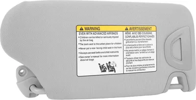Produktbild von Seitliche Sonnenblende 96401 3TA2A Beige, blendfrei, robust, kompakt, leicht, Auto mit Kosmetikspiegel für Altima links
