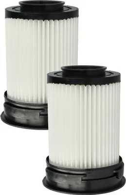 Produktbild von vhbw 2x Staubsaugerfilter kompatibel mit Miele Triflex HX1 Staubsauger - HEPA-Filter Schwarz Weiß