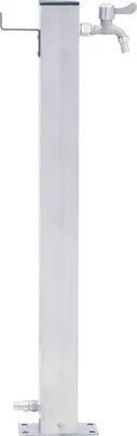 Obrázok produktu pre vidaXL Vodný stĺp do záhrady 80 cm Štvorec z nehrdzavejúcej ocele