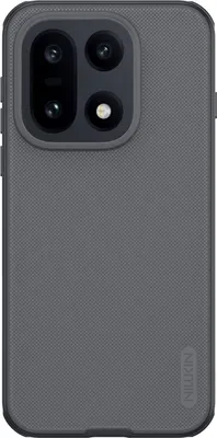 Produktbild von Nillkin, Hülle Super Frosted Pro für OnePlus 15 im Bi-Material-Design, Schwarz transparent