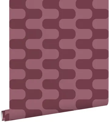 Immagine prodotto di ESTAhome carta da parati linee ondulate viola 50 x 900 cm