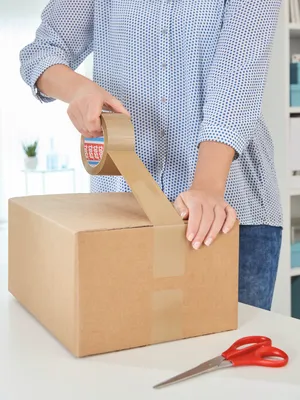 Productafbeelding van Tesa 51124-00007-01 tesapack Paketband 3 Rollen transparent