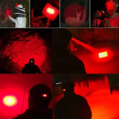 Produktbild von Stirnlampe Rotlicht - Militärische Stirnlampe