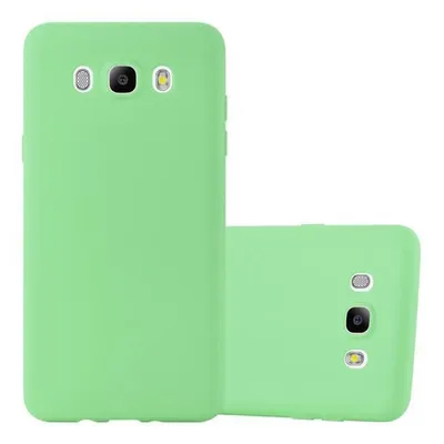 Produktbild von Cadorabo Hülle für Samsung Galaxy J7 2016 Schutzhülle in Grün Handyhülle TPU Silikon Etui Case Cover