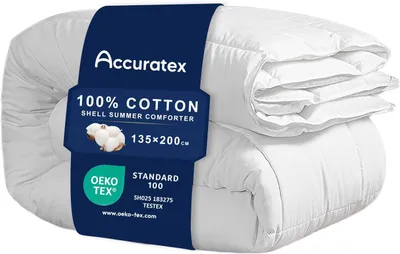 Image de Couverture de lit 135x200 cm, 100 % coton, 450 g/m², lavable, pour chambre à coucher